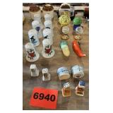 24 Sets of Salt & Pepper Shakers