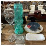 9 Pcs Glass Dï¿½cor