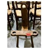 Antique Birthing Chair