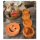 7 Pcs Halloween Glass & Dï¿½cor