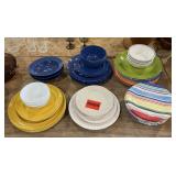 40 Pcs Of Asst. Corelle, Home, Gibson, & Hard Plas