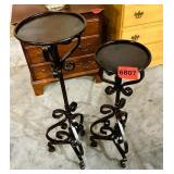 2 Metal Plant Stands