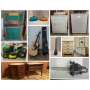 Vintage Glassware, Furniture, Fender Acoustic Guitar, Tools, and More! - Excelsior Springs Missouri