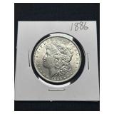Large Online Coin & Currency Auction with Silver Morgan Dollars, Silver Bullion, Silver Franklin Half Dollars & More