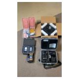 Fiber Optic Equipment Lot w/ FITEL Fusion Splicer, Cleaver, AFL Testers, & More