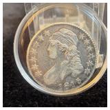 1813 Capped bust 50 Cent United States Coin