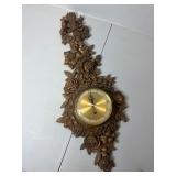 Syroco Gold Clock