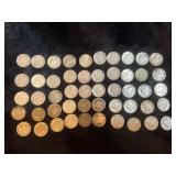 50 silver mercury head dimes