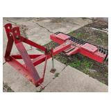 3-point tractor landscape rake