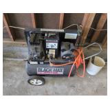 Black Max air compressor, 2 1/2 Horsepower