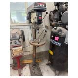 Jet Floor-Standing Drill Press with Adjustable Table