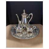 Silver Tea Set, made in Indonesia
