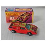 MATCHBOX LESNEY NO.27 LAMBORGHINI COUNTACH BROWN BASE 1973 VINTAGE ORIGINAL Box