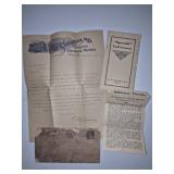1918 Spanish Influenza Ephemera by G.H. Sherman, M.D.