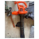 Black & Decker Electric Blower with Hedge Hog 18-inch Trimmer