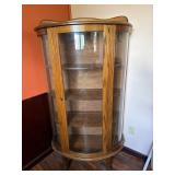 Antique Oak Curio Cabinet