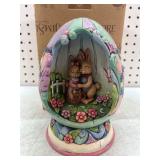 Jim Shore 4015889 “Heartwood Creek” Spring Diorama Egg