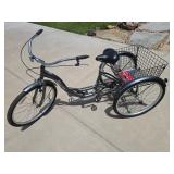 Schwinn Meridian Adult Tricycle with Basket