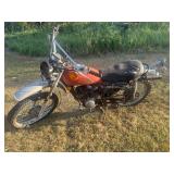 For Parts or Repair - Vintage 1970s Yamaha DT Enduro Motorbike