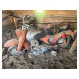 For Parts - Vintage Honda Dream Motorcycle