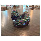 Fenton Art Glass Carnival Glass Cocker Spaniel Figurine