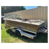Stingray Super Sport boat and trailerStingray Super Sport Boat and Trailer
