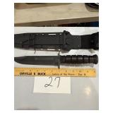 Camillus Combat Knife w/Sheath