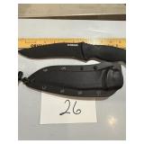 Schrade SCHF18 Combat Knife w/Sheath