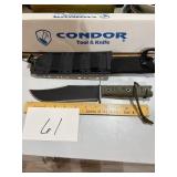 Condor Elsalvador CTK 1806-7.5 Tool & Knife NIB