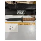 OKC 498 Modified Combat Knife w/Sheath NIB