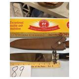 Kissing Crane19KC5048 Bowie Knife w/Sheath NIB
