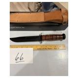 KA-Bar 1320 Knife w/Sheath NIB