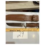 Windlass E. CW Fixed Blade Knife w/Sheath