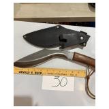 Condor Elsalvador Kukri 1075HCSteel Blade w/Sheath