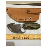 Fixed Blade Skinning Knife w/Sheath