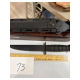 KA-Bar 1266 USA Knife w/Sheath NIB