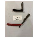 Case 2137SS Sodbuster & Case Straight Razor