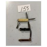 3 Pocket Knives