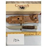 Camillus 5733OS w/Sheath NIB