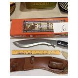 Marbles MR619 Fixed Blade w/Sheath NIB