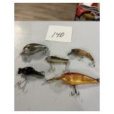 1 Big O and 4 other Lures