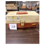 Plano Brown Tackle Box & Contents