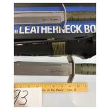 Cold Steel 39LSFCAA Leatherneck w/Sheath NIB
