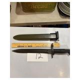 U.F.H. US 1943 Bayonet w/Sheath NIB