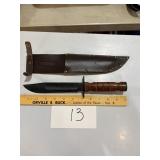 Combat Style Fixed Blade w/Star of David Insignia