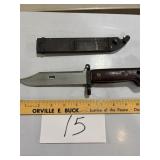 Military Type Bayonet SA00767 w/Sheath