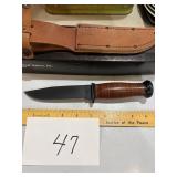 KA-Bar USN MK1 Knife w/Sheath NIB