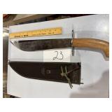 SA 1909 US 139 Bowie Style Knife w/Sheath