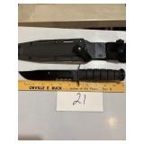 KA-Bar USA 12H Combat Knife w/Sheath