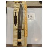 Old Timer Schrade Bowie Type w/Sheath NIP